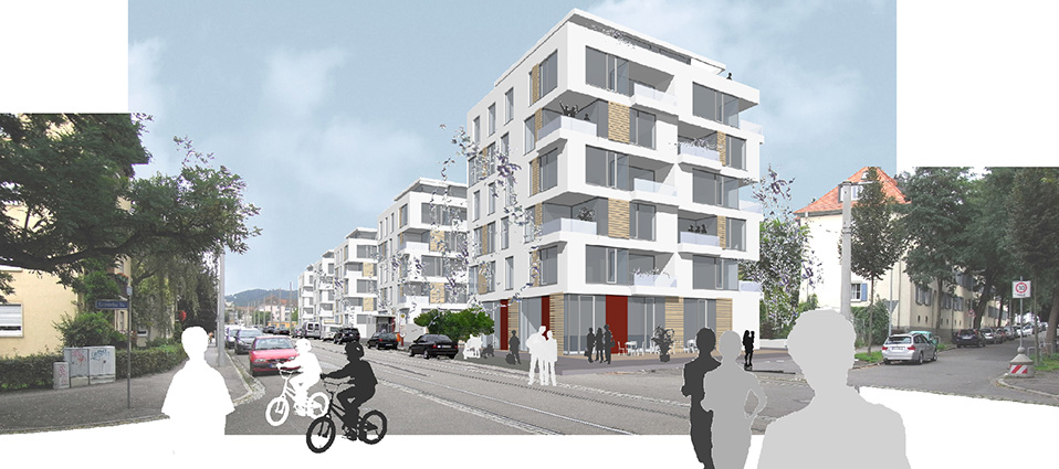 Familienfreundlicher Wohnungsbau Kompturstraße